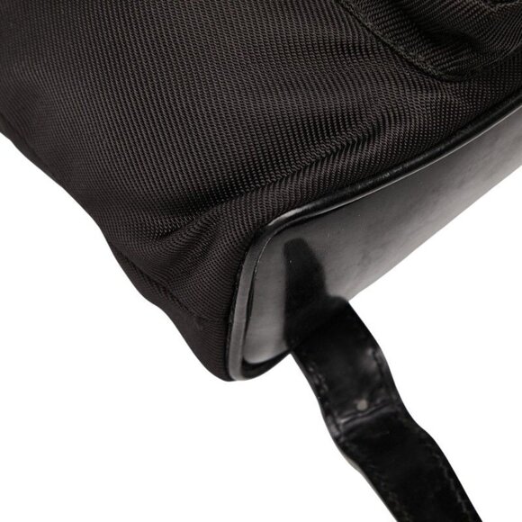 Gucci Bamboo Mini Backpack Black Nylon Leather main image 5